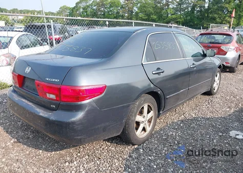 2005 Honda Accord 2.4 Ex из США, поврежденный, VIN 1HGCM56785A113782